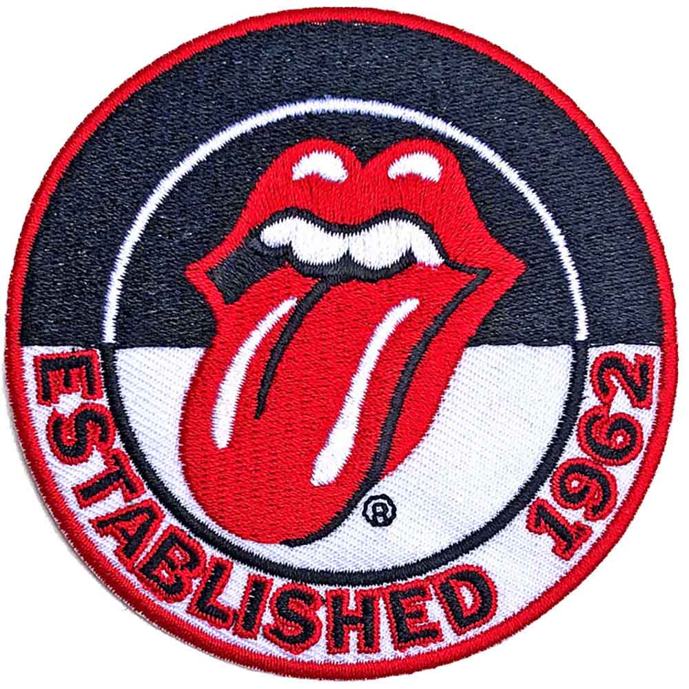ROLLING STONES ローリングストーンズ (来日 35周年 記念 ) - Est 1962 Version 2. / ワッペン - PGS